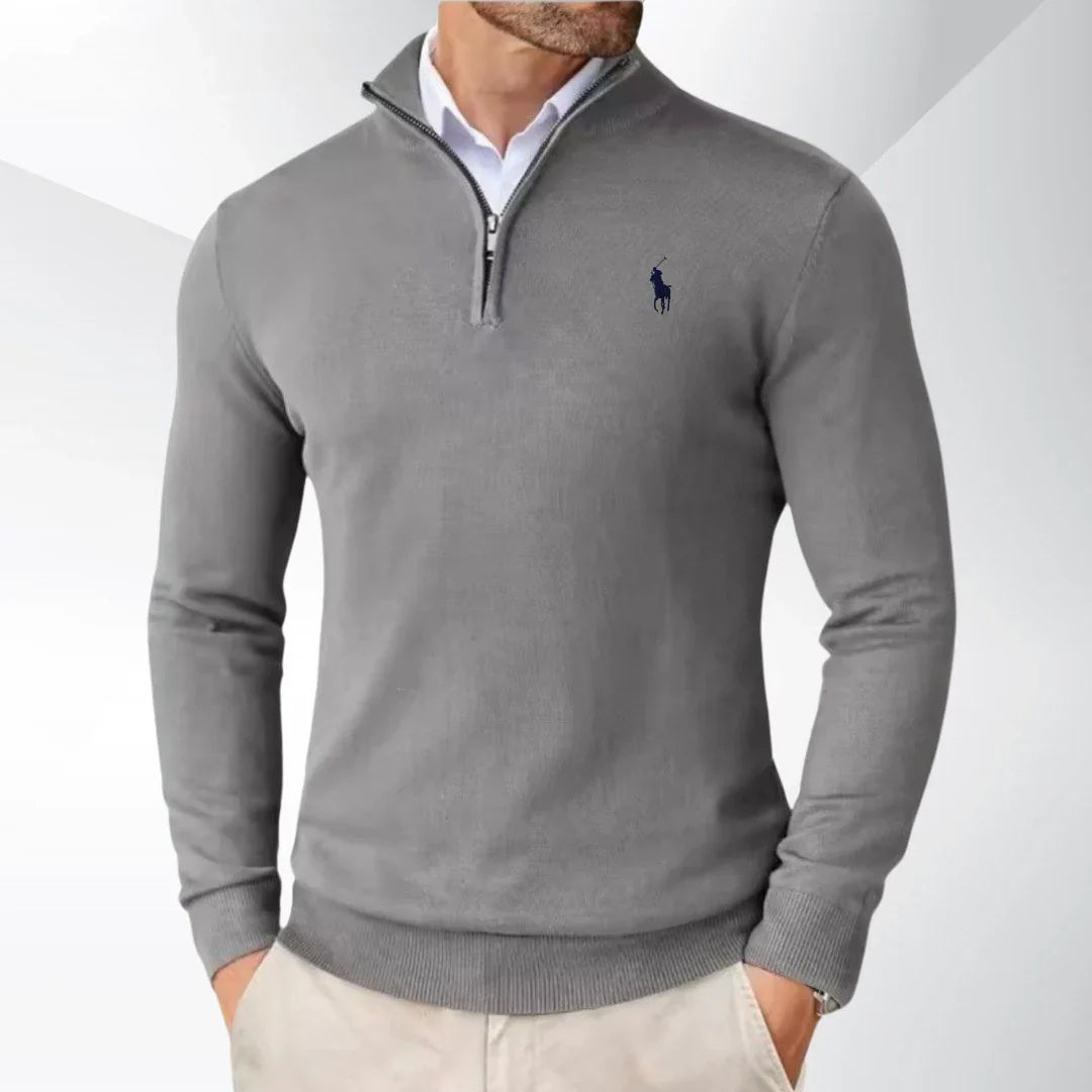 R.L Zip Sweater - Gabriel Stone