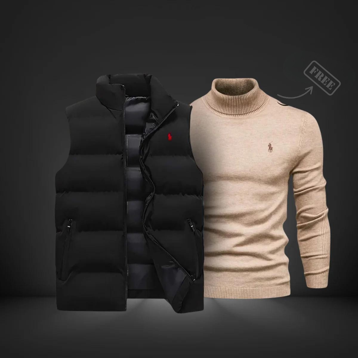 GILET + JUMPER FOR FREE - Gabriel Stone