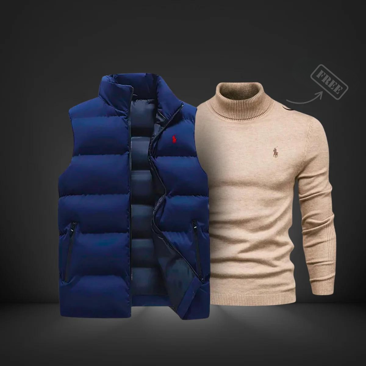 GILET + JUMPER FOR FREE - Gabriel Stone