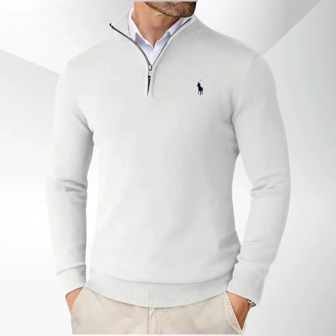 R.L Zip Sweater - Gabriel Stone